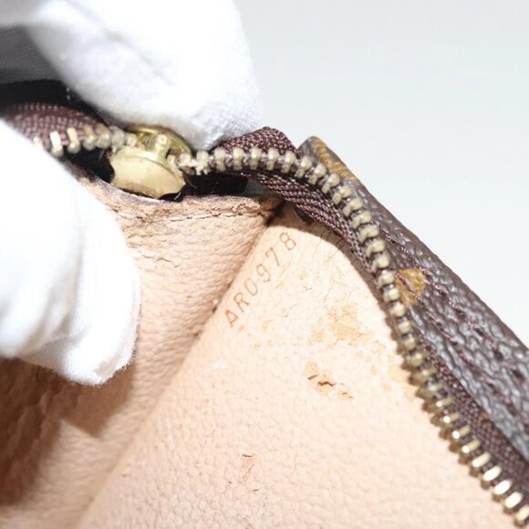 LOUIS VUITTON Monogram Bucket PM Accessory Pouch LV Auth 137669 - Picture 12 of 16